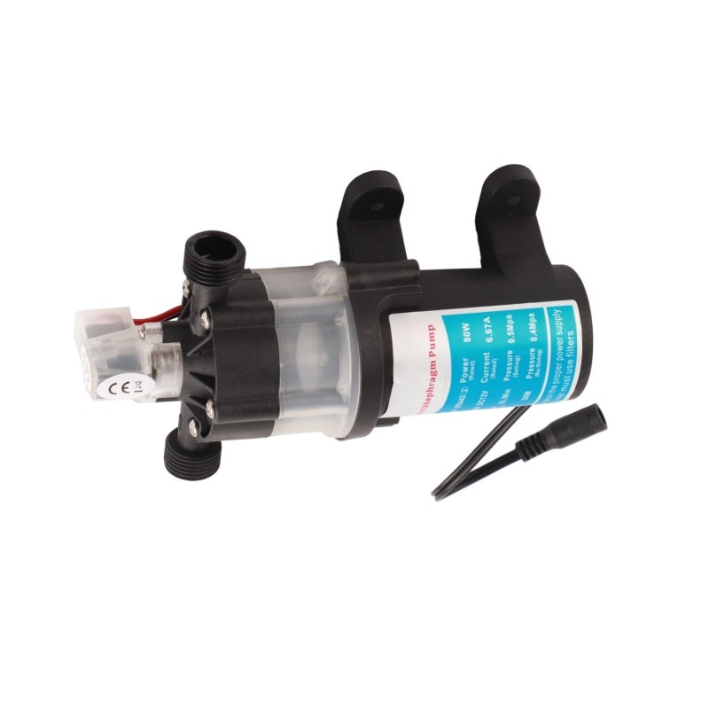 Self Priming Booster Pump: Automatic Start Stop, 295ft Priming Depth - Detachable Easy Clean Filter, Corrosion Resistant PP Material Automatic Water Pump for Home Water System, Flower Watering, Hose A - Image 4