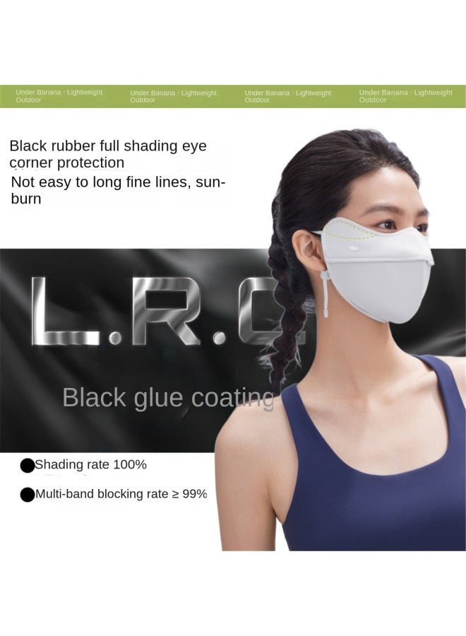 3D Eye-protecting Sun Mask】ice Island Air Cartilage Support Sun Mask, Non-smudging Makeup - Image 3