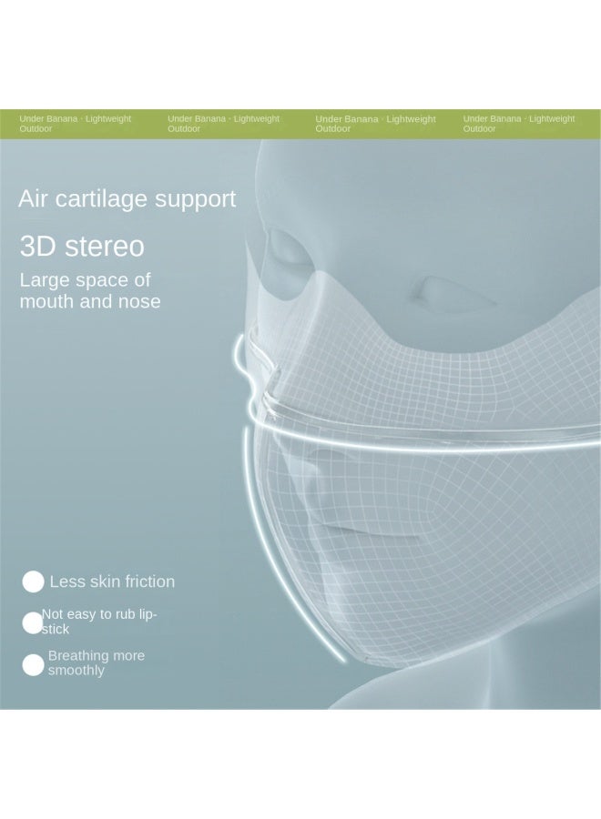 3D Eye-protecting Sun Mask】ice Island Air Cartilage Support Sun Mask, Non-smudging Makeup - Image 4