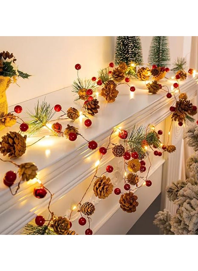 2 m 20 LED Pine Cone Lamp - Image 1