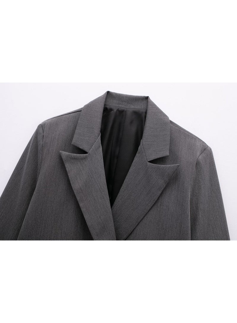 Shougu New Fashionable Casual Ms Suit Blazer - Image 5