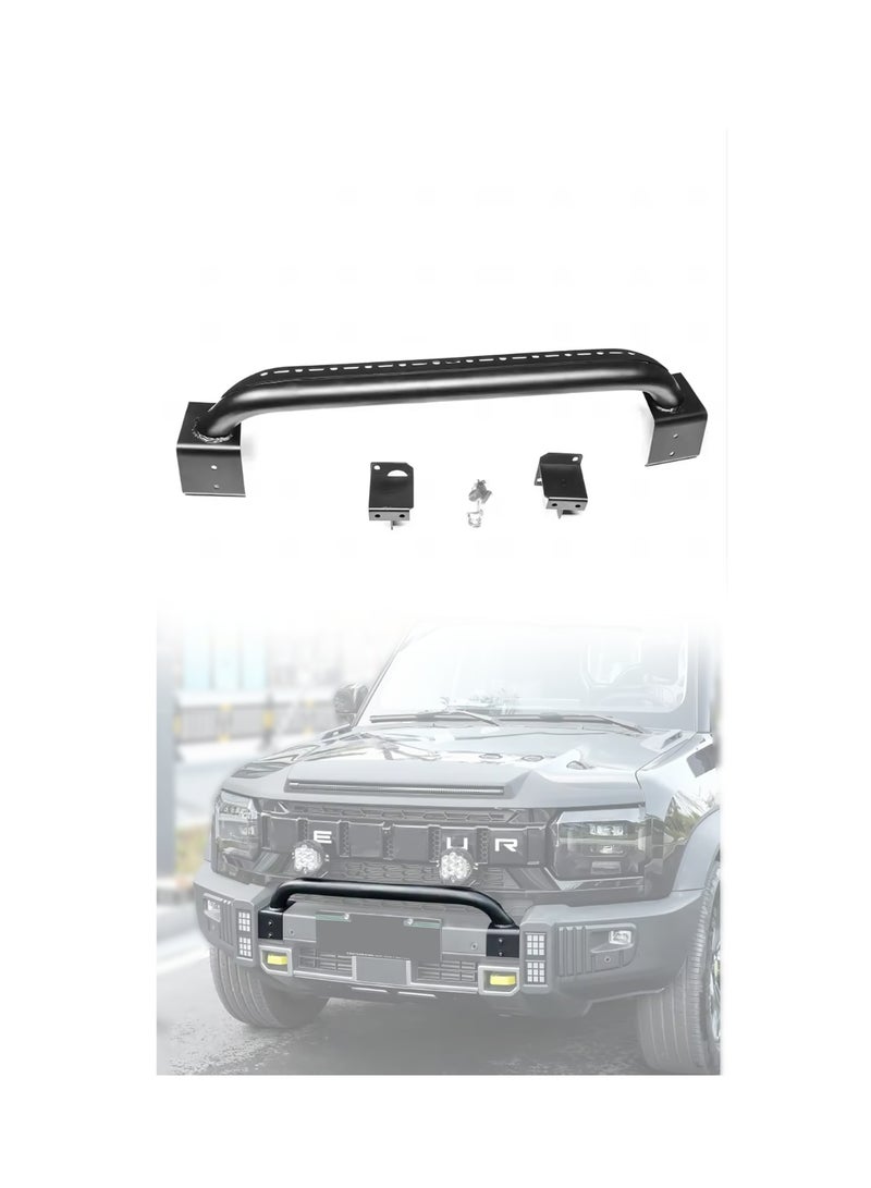 شريط الصدام الأمامي لجيتور T2، ترقية قوية للطرق الوعرة، طرازات 2023 وما بعدها، هيكل معدني - Image 5