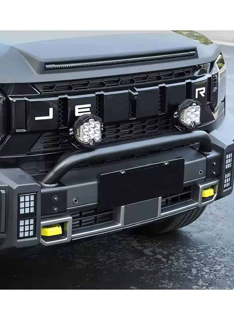 شريط الصدام الأمامي لجيتور T2، ترقية قوية للطرق الوعرة، طرازات 2023 وما بعدها، هيكل معدني - Image 2