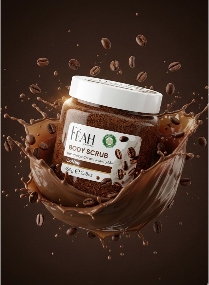 فياح مقشر الجسم بالقهوة من فيا 450 غرام - مقشر ومنعم للبشرة - Image 3