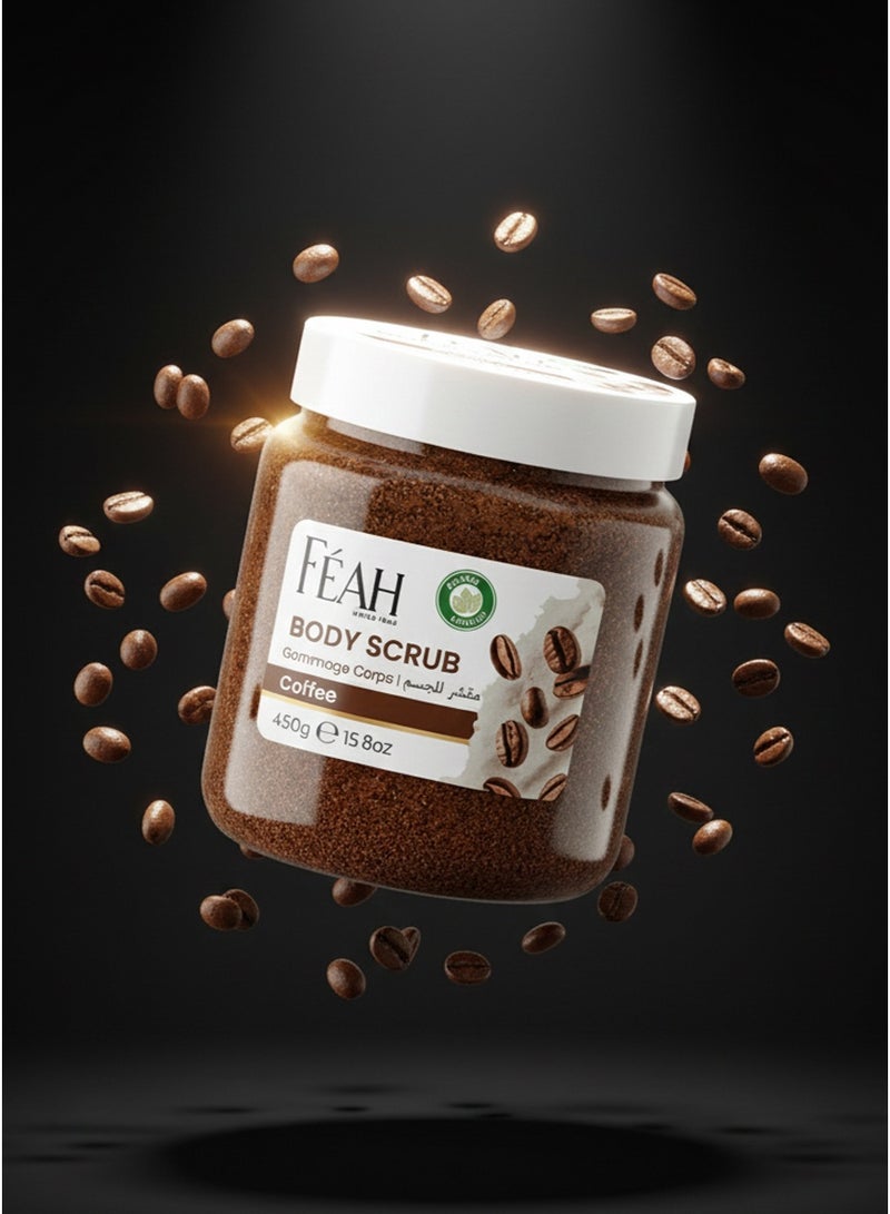 فياح مقشر الجسم بالقهوة من فيا 450 غرام - مقشر ومنعم للبشرة - Image 4