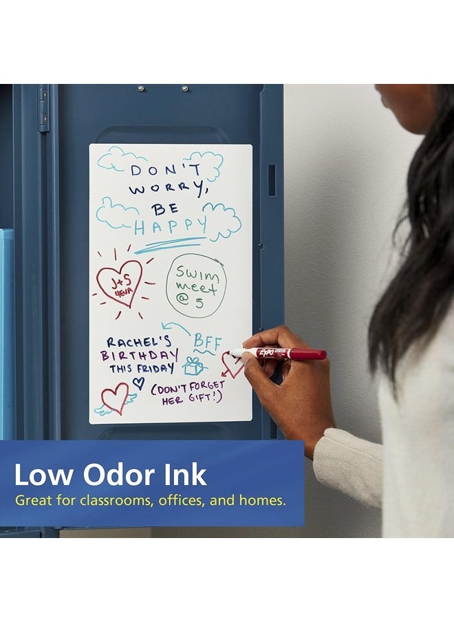 Expo Low Odor Dry Erase Markers, Fine Tip, Black, 36 Count  - Image 4