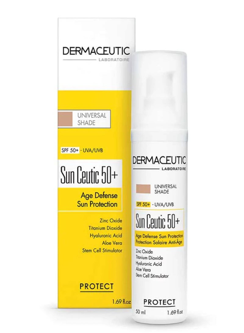 Dermaceutic sun ceutic 50+ universal shade – tinted 50ml