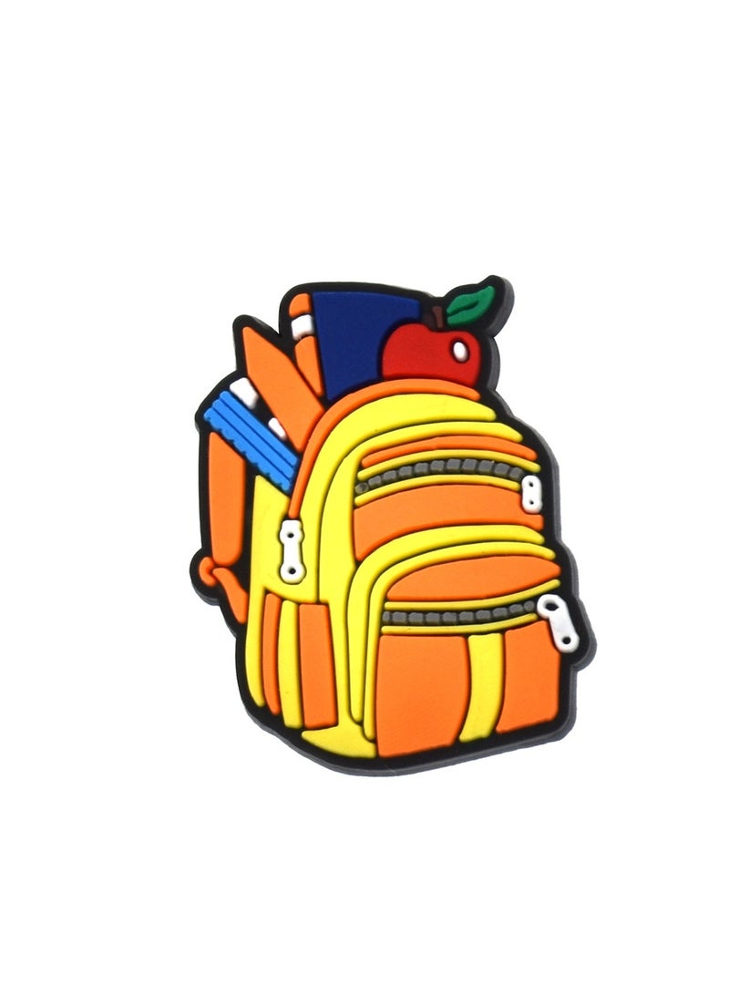 زينة الأحذية سحر كروكس 25 قطعة إكسسوارات كروك حياة المدرسة مكافآت الطلاب PVC، هدايا حفلات عيد الميلاد والعطلات، سحر لسوار كروك صندل - Image 5