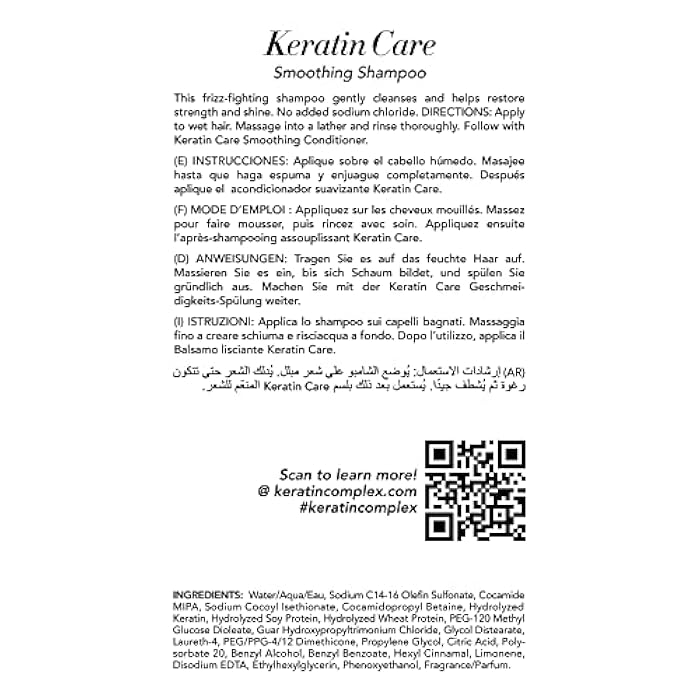 Keratin Complex - Keratin Care Smoothing Shampoo - 1 gallon - Image 2
