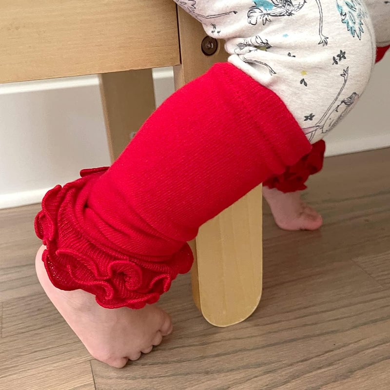 Bowbear Cheerful Ruffles Baby Leg Warmers - Image 4