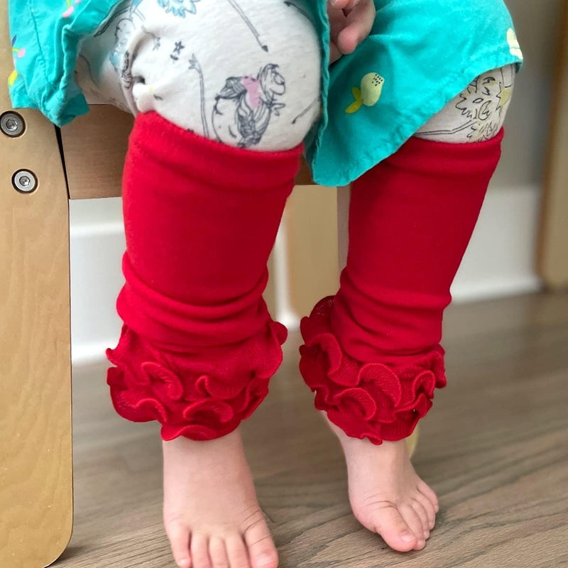 Bowbear Cheerful Ruffles Baby Leg Warmers - Image 3