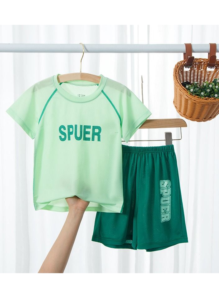 KUYING Unisex Children's Soccer Jersey Set  - Image 1