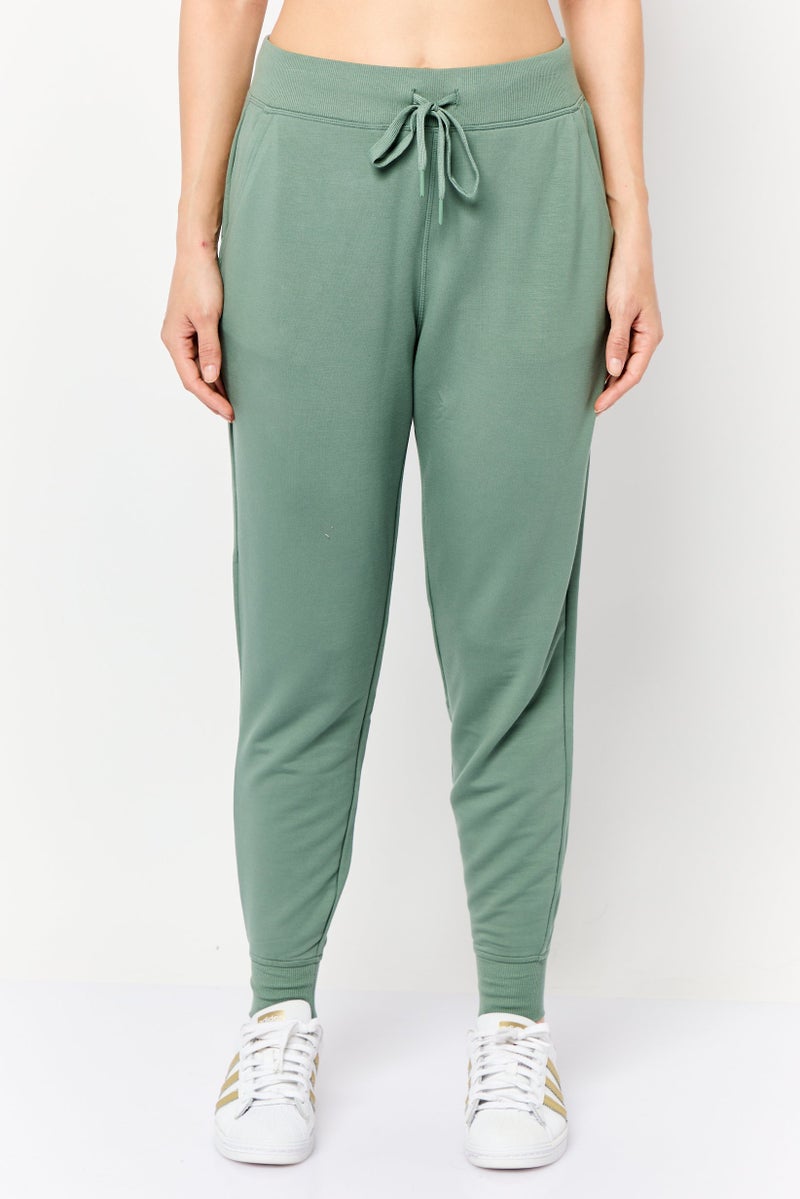 SKECHERS Women Sportswear Fit Outdoor Sweatpants, Sage Green  - Image 1