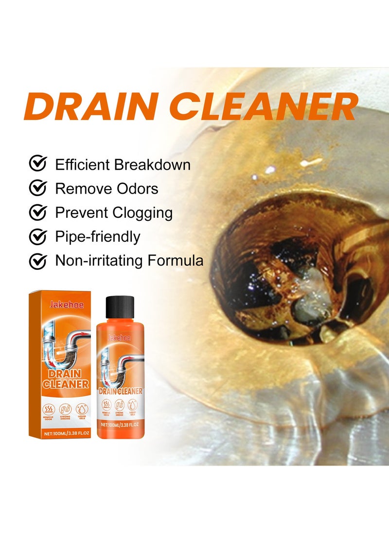 Jakehoe Pipe and Drain Cleaner for Kitchen and Bathroom - Unclogs, Removes Odors, Prevents Clogs, and Cleans Effectively  - Image 3