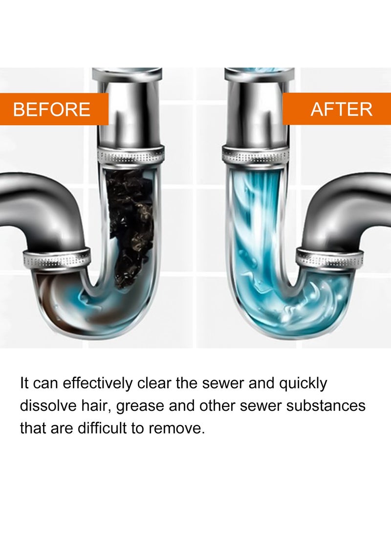 Jakehoe Pipe and Drain Cleaner for Kitchen and Bathroom - Unclogs, Removes Odors, Prevents Clogs, and Cleans Effectively  - Image 5