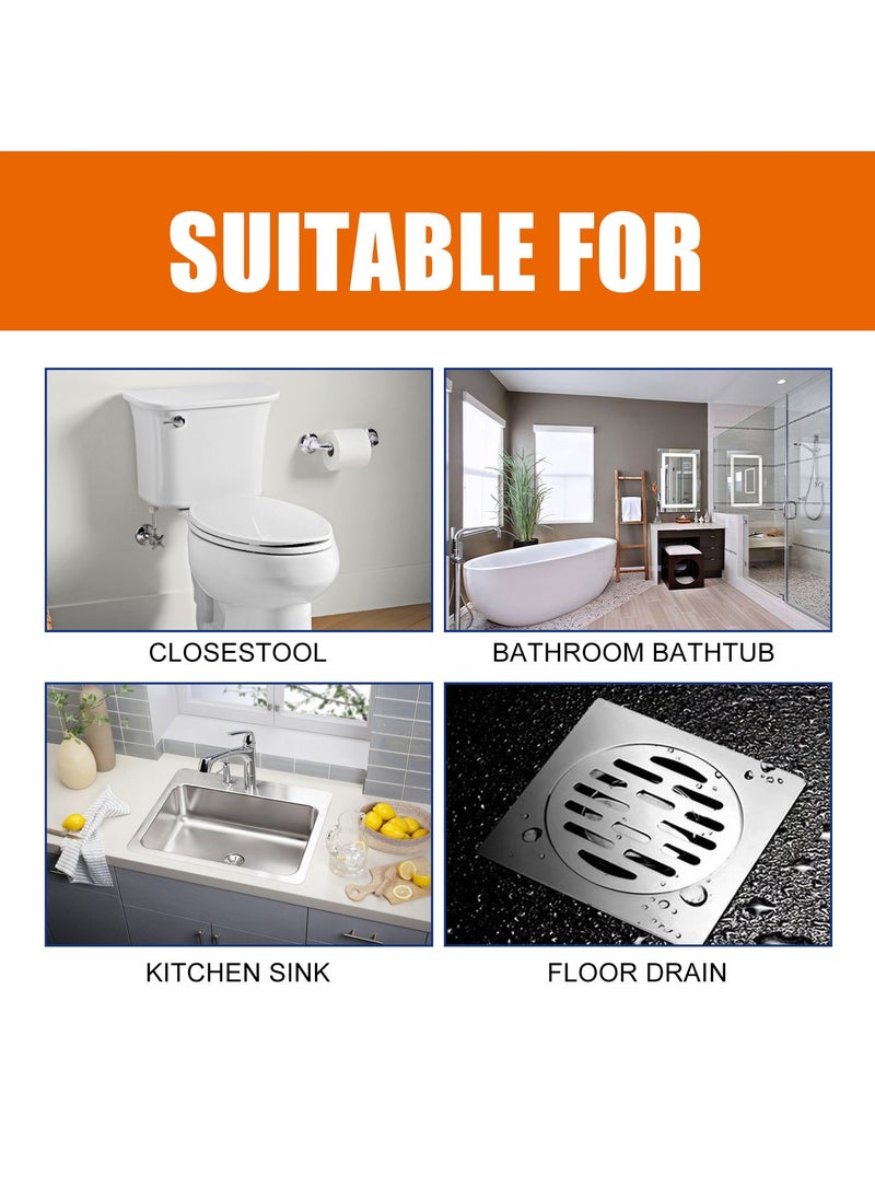 Jakehoe - Pipe and Drain Cleaner for Kitchen and Bathroom - Unclogs, Removes Odors, Prevents Clogs, and Cleans Effectively - Image 1