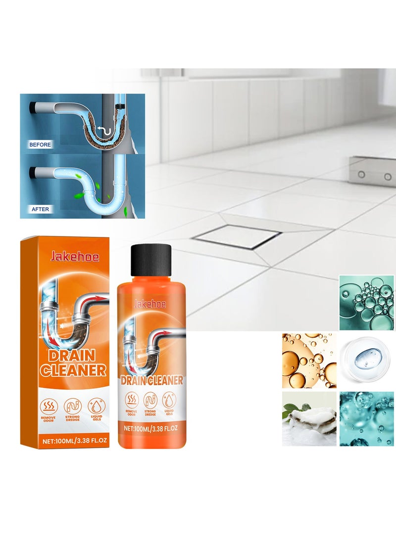 Jakehoe - Pipe and Drain Cleaner for Kitchen and Bathroom - Unclogs, Removes Odors, Prevents Clogs, and Cleans Effectively - Image 1
