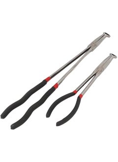 Generic Electrical Disconnect Pliers, 11 & 16 inch Automotive Electrical Disconnect Pliers Set, Long Spark Plug Removal Pliers, Car Fuel Feed Pipe Plier, Car Soldering Aid Pliers (11  - Image 1