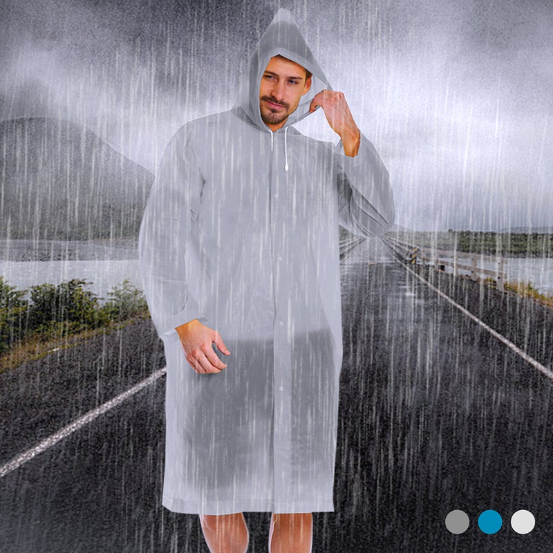 Ultralight Rain Poncho Portable Waterproof Rain Coat Men Women Cycling Rain Cover Hooded Raincoat for Tourism Hiking Fishing Camping Backpacking - Image 5
