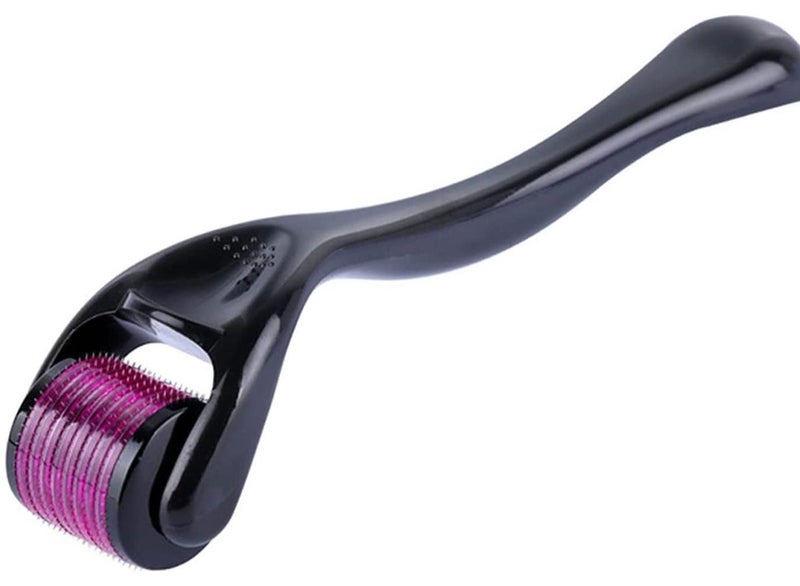 Derma Roller ديرما رولر 540 ميكرونيدل رولر نظام العناية بالبشرة لنمو الشعر للنساء والرجال (1 ملم) - Image 1