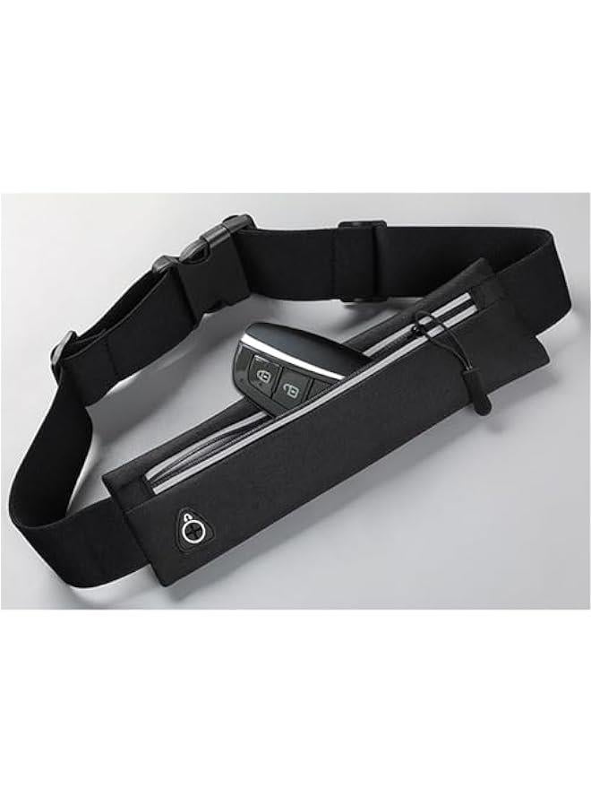 Slim Running Belt Fanny Pack for Men Women, Running Phone Holder Runners Pouch Waist Pack for Workout, Money Belt, Running Gear Accessories 【Fits ALL Phones】  - Image 2