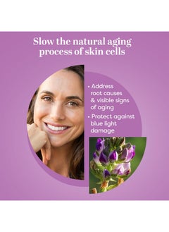 TruSkin Naturals Truskin Longevity Rejuvenating Face Serum Bakuchiol Serum With Lingonberry Stem Cells & Snow Algae Skin Care Made To Help Transition From Anti Aging To Healthy Aging 1 Fl Oz  - Image 2