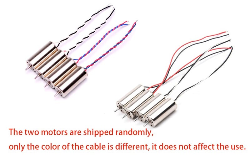 YoungRC 8520 Coreless Motor 8.5 x 20mm Brushed Motors + 55mm CW CCW Propeller for DIY Micro QX95 QX110 Quadcopter RC Drone - Image 3