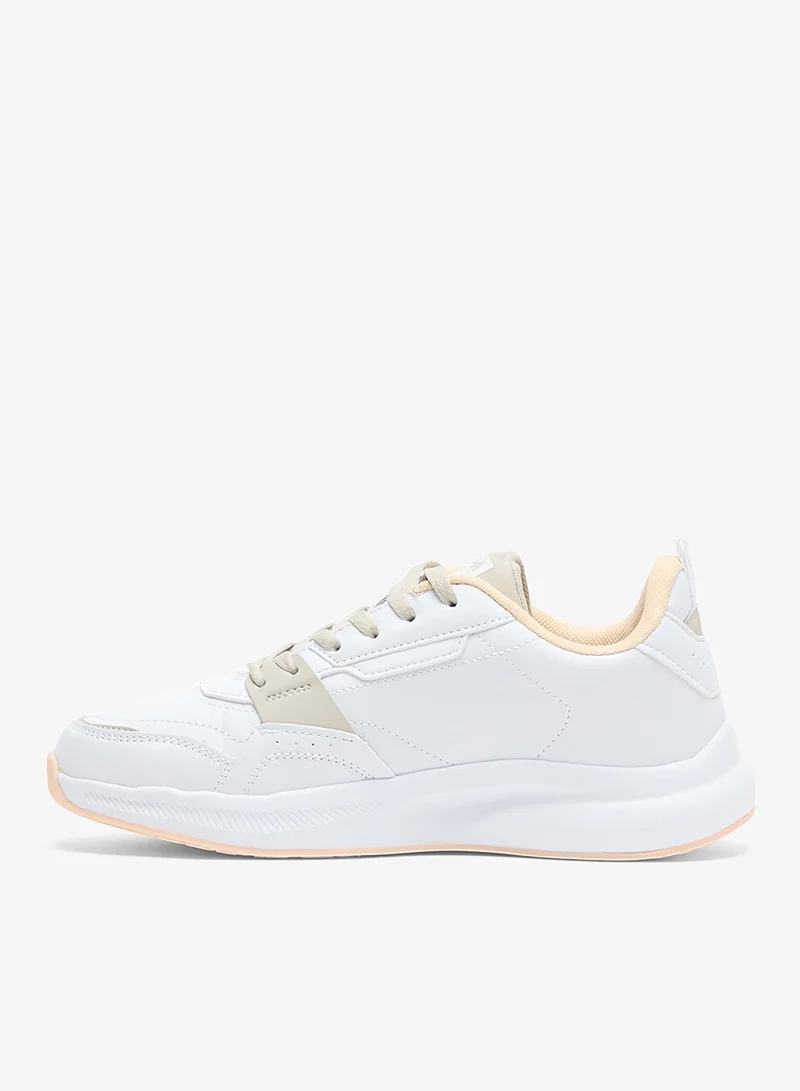 U.S. Polo Assn. Women's White Sneakers - Elegant Design Shoes,Comfortable Casual Shoes for Everyday Wear