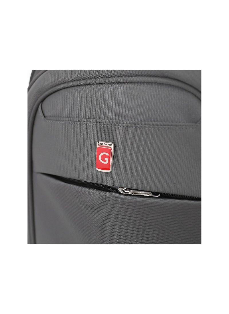 GIORDANO Giordano Laptop Casual Backpack 15.6",Grey  - Image 2