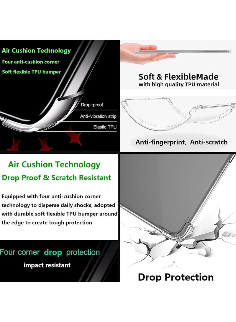 2 in 1 Case for Samsung Galaxy Tab A9 8.7",  1-Pack Screen Protector&Transparent Cover  - Image 4