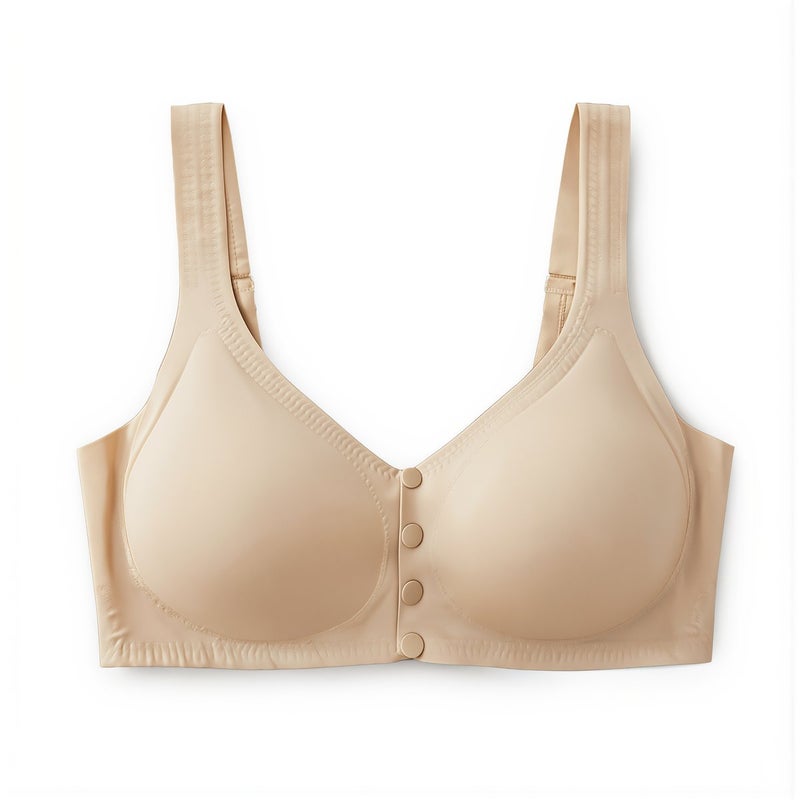 Nursing Bra Sleep Loungewear Outing Daily Wear Front Snap Wireless 3XL No Trace Support - Image 4