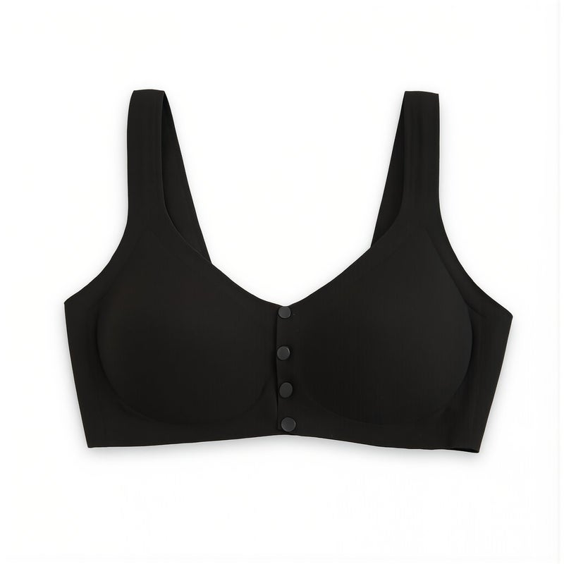 Nursing Bra Sleep Loungewear Outing Daily Wear Front Snap Wireless 3XL No Trace Support - Image 5