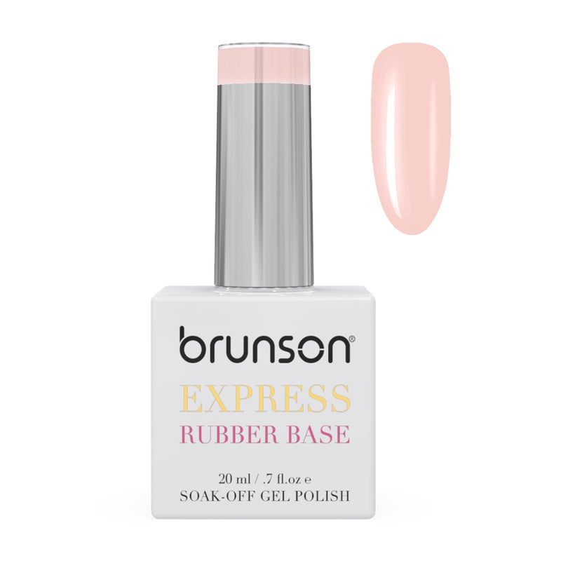 brunson TPO free Rubber Base Gel polish 20ml Soak Off Base Coat for Nail Strengthening Long Lasting Gel Polish Base for Chip Free Shine Brittle Nails UV Rubber base Russian manicure Non Yellowing salon manicure - Image 1