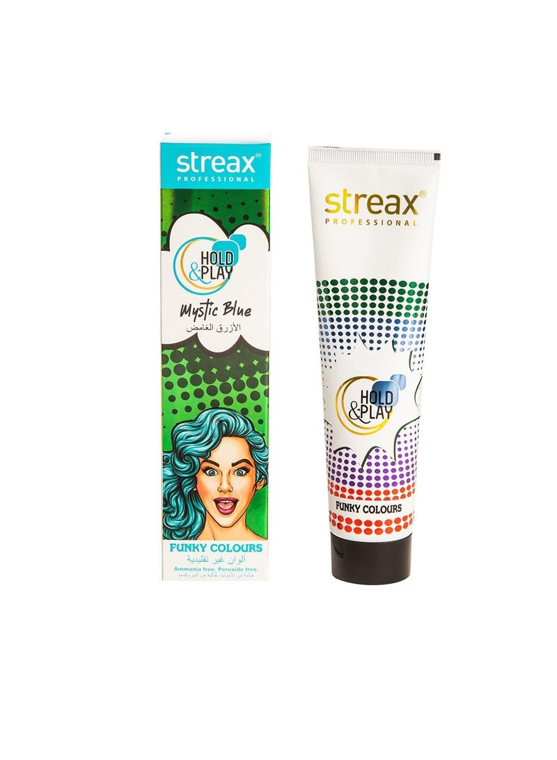 Streax لون غير تقليدي أزرق غامض 100 غ - Image 1