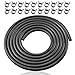 KIKITE 10 Feet 14 Inch ID Fuel Line Hose Compatible with Briggs Stratton Kohler Kawasaki Small Gas Diesel Engines Mowers and Generators Rubber Fuel Hose with 20 Clamps - Image 2