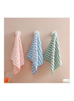 LDQ 10 Pcs Kitchen Dish Cloths, Coral Fleece Microfiber Dish Towel, Soft Absorbent Towels, Reusable, Machine Washable, Best For Kitchen, Bathroom, Car, Window, (30x30 CM)  - Image 3