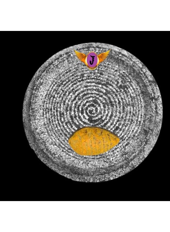 Jayam Traditional Sandalwood Turmeric Grinding Rubbing Stone CIRCLE… - Image 4