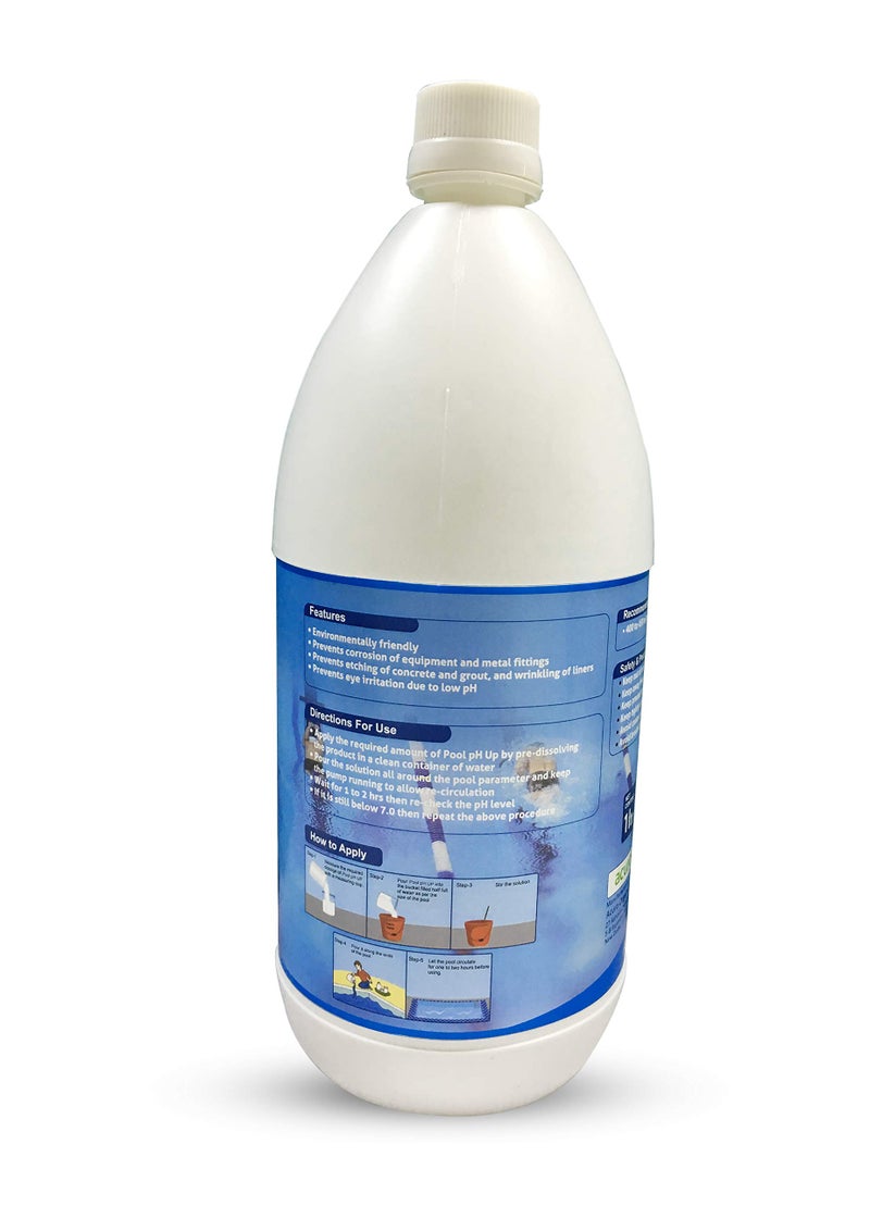 acuro Pool pH UP pH Increaser for Swimming Pools (1 L) - Image 2