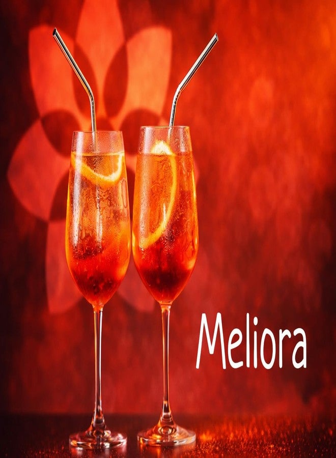 Meliora Reusable Stainless Steel Straws - 8.5" Metal Drinking Straws with Brush | BPA-Free | 2 Bent + 2 Straight Straws | Thick, Durable, Long Straws for Smoothies, Juice, Coffee (Pack of 1) - Image 2
