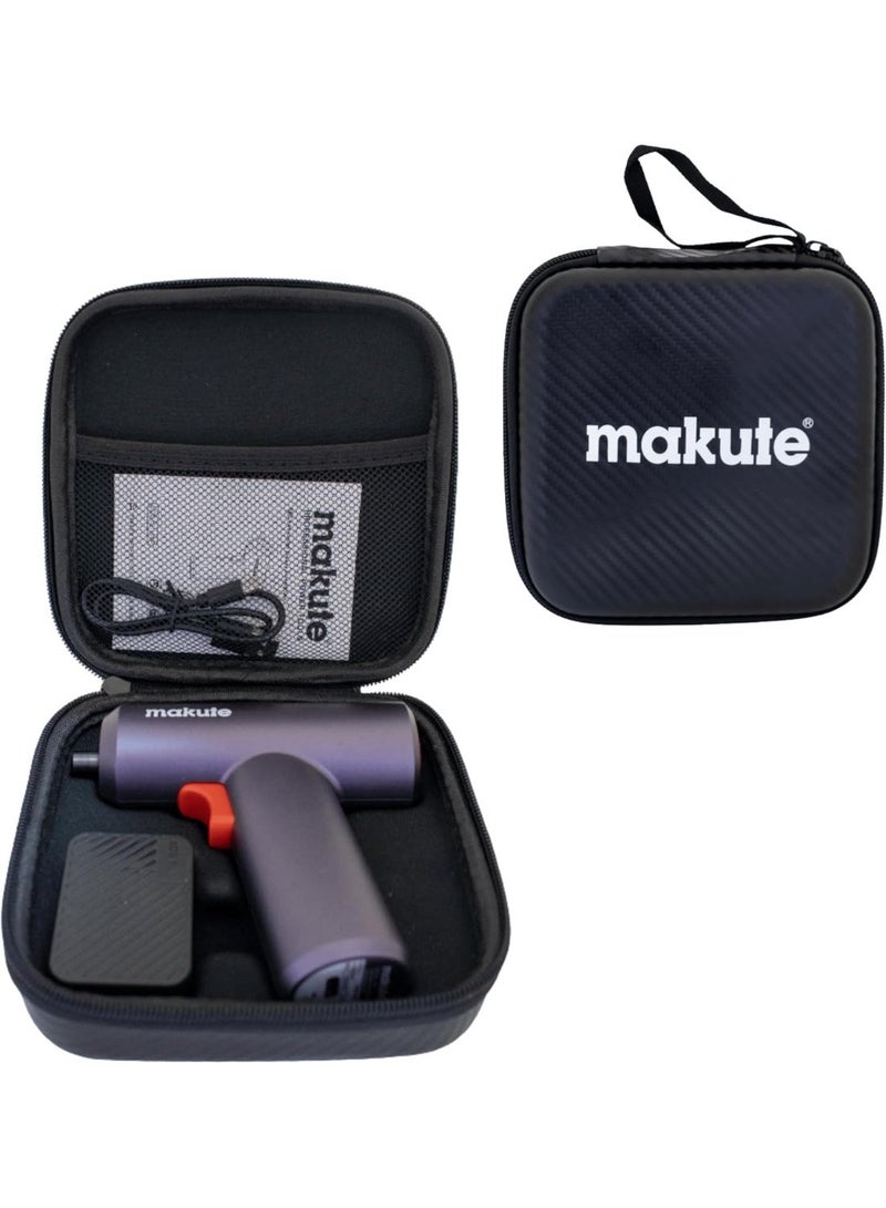 makute 3.7V Cordless Electric Screwdriver Set with 15-Piece Bit Kit, 5Nm Torque, 250RPM, USB Rechargeable, Compact Lightweight Power Screwdriver for Furniture Assembly & DIY Repairs – CCD121-14P - Image 5