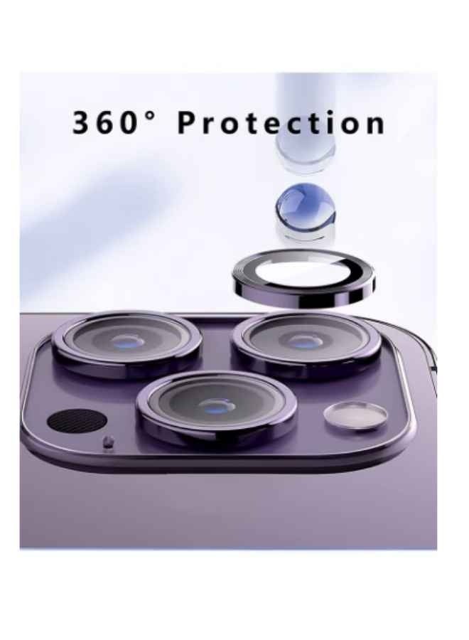 Anti-Scratch Tempered Glass Camera Protector for iPhone 14 Pro/14 Pro Max - Image 3
