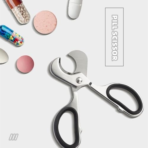 INIMAGINE Medicine Cutter for Pills, Tablet Cutter for Small Tablets, Pill Cutter for Tablets of Any Size, Medicine Organizer, Medicine Box, Durable Plastics for Home, Medical, and Travel Use - Image 4