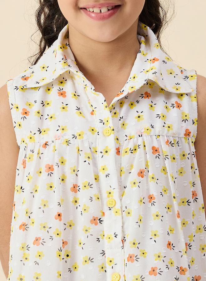 ستايلو بج فستان قميص بطبعة ديتسي من ستايلو باغ بأزرار - Image 5