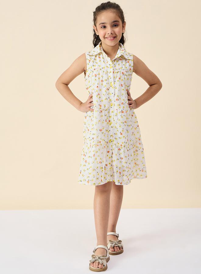 ستايلو بج فستان قميص بطبعة ديتسي من ستايلو باغ بأزرار - Image 1