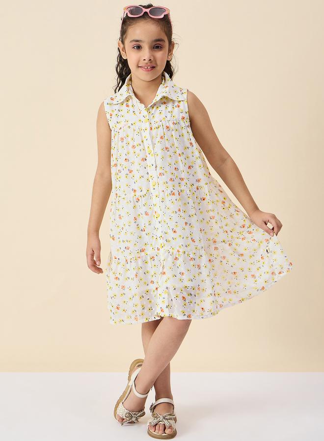 ستايلو بج فستان قميص بطبعة ديتسي من ستايلو باغ بأزرار - Image 2