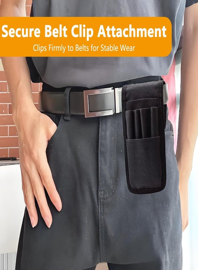 ZGGAZCA Belt Pen Holder for Tactical Use Multifunctional Pouch and Utility Pencil Pocket Military Case with Protectors for Pens and Pencils Porta Pouches for Men - Image 4