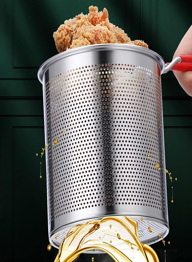 ECAPT Stainless Steel Deep Fryer Pot Detachable Fryer Pan High with Basket Universal Deep Fry Pan Fry Pot for Home Fries Kitchen Camping - Image 4