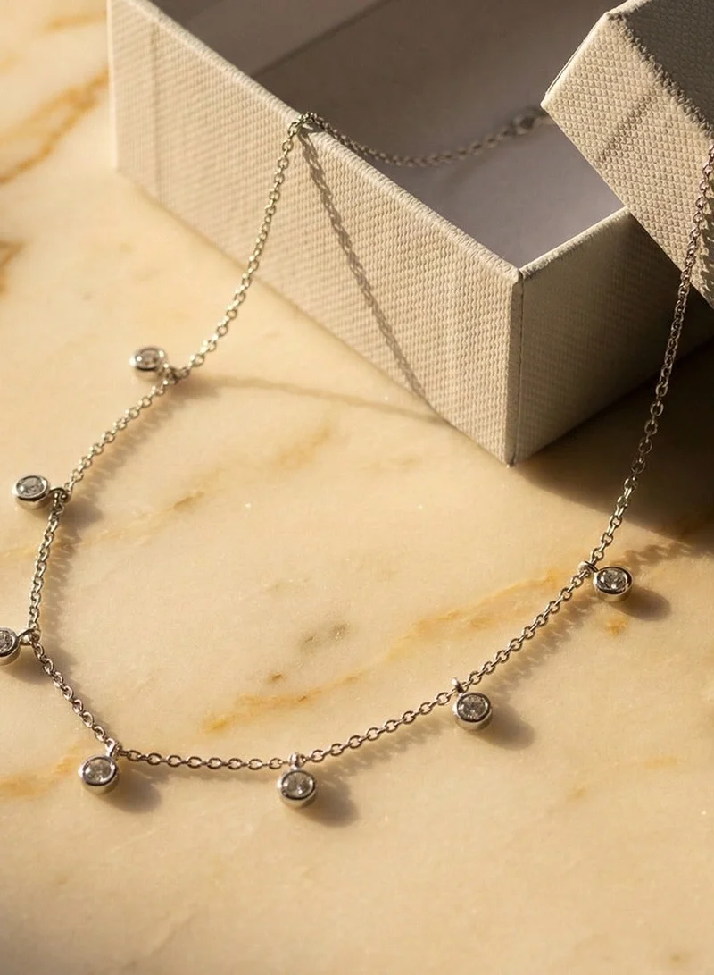 Liu Jo  Liu Jo Spark Silver Necklace for Women | Best Price UAE
