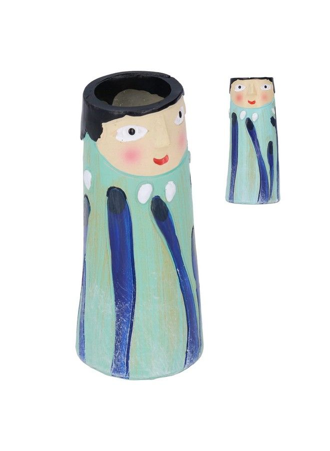 Cute Spring Family Bud Vases Resin Flower Vase Modern Bohemian Floral Arrangement Vase For Wedding Desktop Shelf Decor(1)