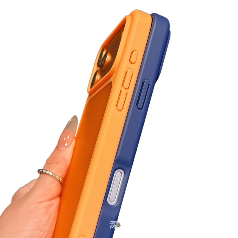 غطاء واقي بPC لـ iPhone 16 / 16 Plus / 16 Pro / 16 Pro Max مع مقاوم للصدمات وحماية من السقوط مع مقاوم للصدمات مع ملمس ناعم مع ملمس غير لامع باللون أسود باللون الأسود - Image 4